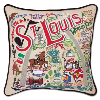 ST. LOUIS PILLOW BY CATSTUDIO