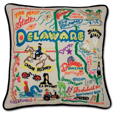 DELAWARE PILLOW BY CATSTUDIO