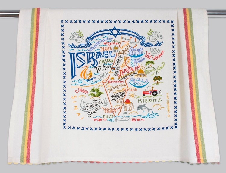 ISRAEL DISH TOWEL BY CATSTUDIO - A. Dodson's