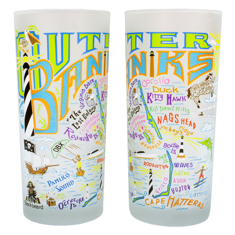 OUTER BANKS GLASS BY CATSTUDIO - A. Dodson's