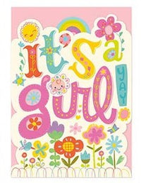 IT'S A GIRL CARD