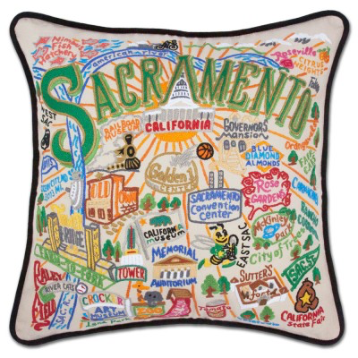 SACRAMENTO PILLOW BY CATSTUDIO - A. Dodson's