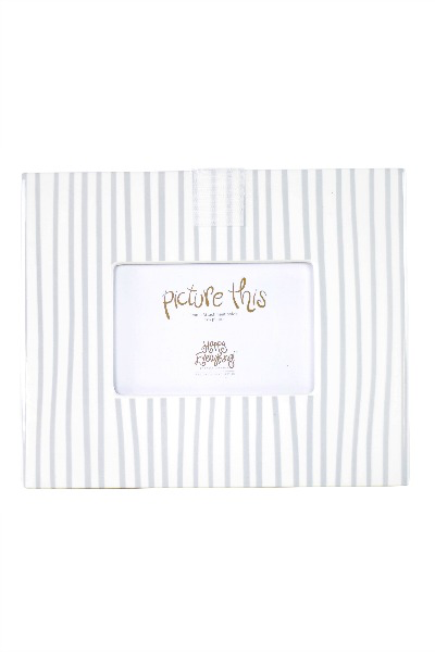 HAPPY EVERYTHING STONE STRIPE MINI FRAME