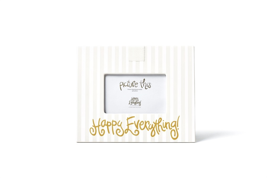 WHITE STRIPE MINI HAPPY EVERYTHING FRAME - A. Dodson's