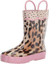 LEOPARD RAIN BOOTS