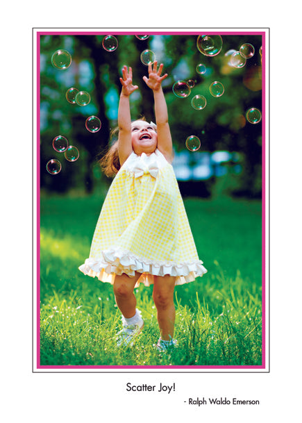 SCATTER JOY CARD