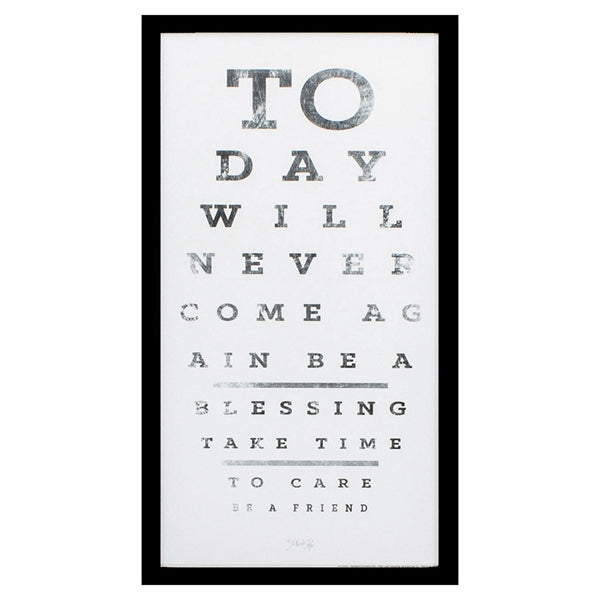 EYE CHART I PRINT