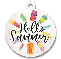 HELLO SUMMER W/ POPSICLES - ADOORNAMENTS