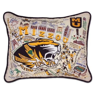 UNIVERSITY OF MISSOURI (MIZZOU) PILLOW BY CATSTUDIO