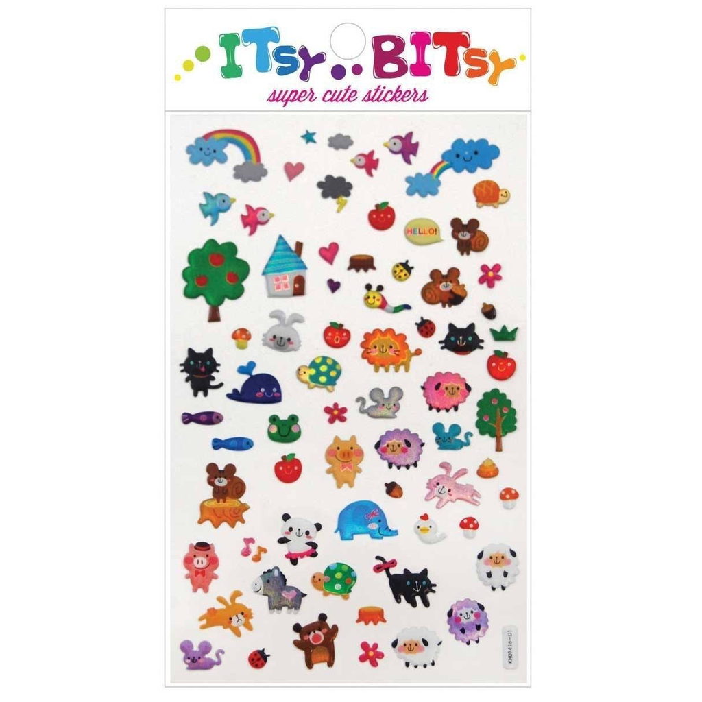 Ooly Itsy Bitsy Stickers - Cute Expressions