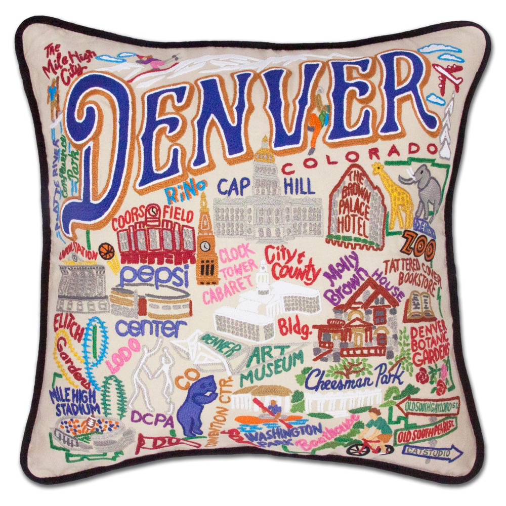 DENVER PILLOW BY CATSTUDIO - A. Dodson's