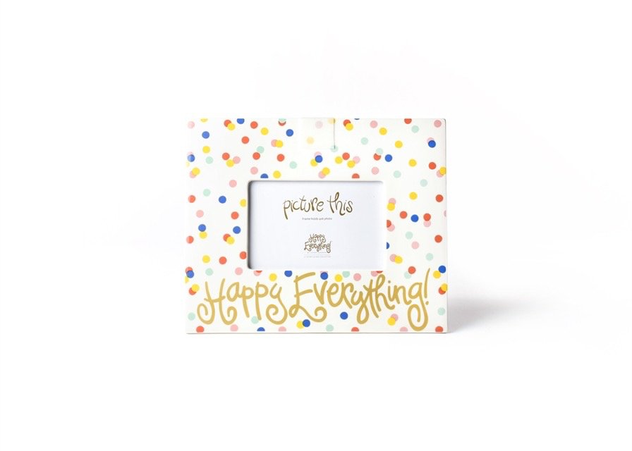 Happy Everything! Big Acrylic 24in Wall Calendar with Frame Attachment