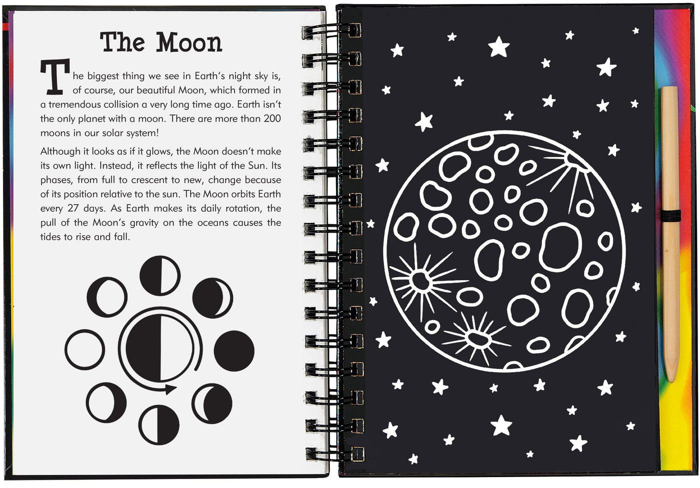 Scratch & Sketch Outer Space (Trace-Along) from Peter Pauper Press, Inc. -  School Crossing