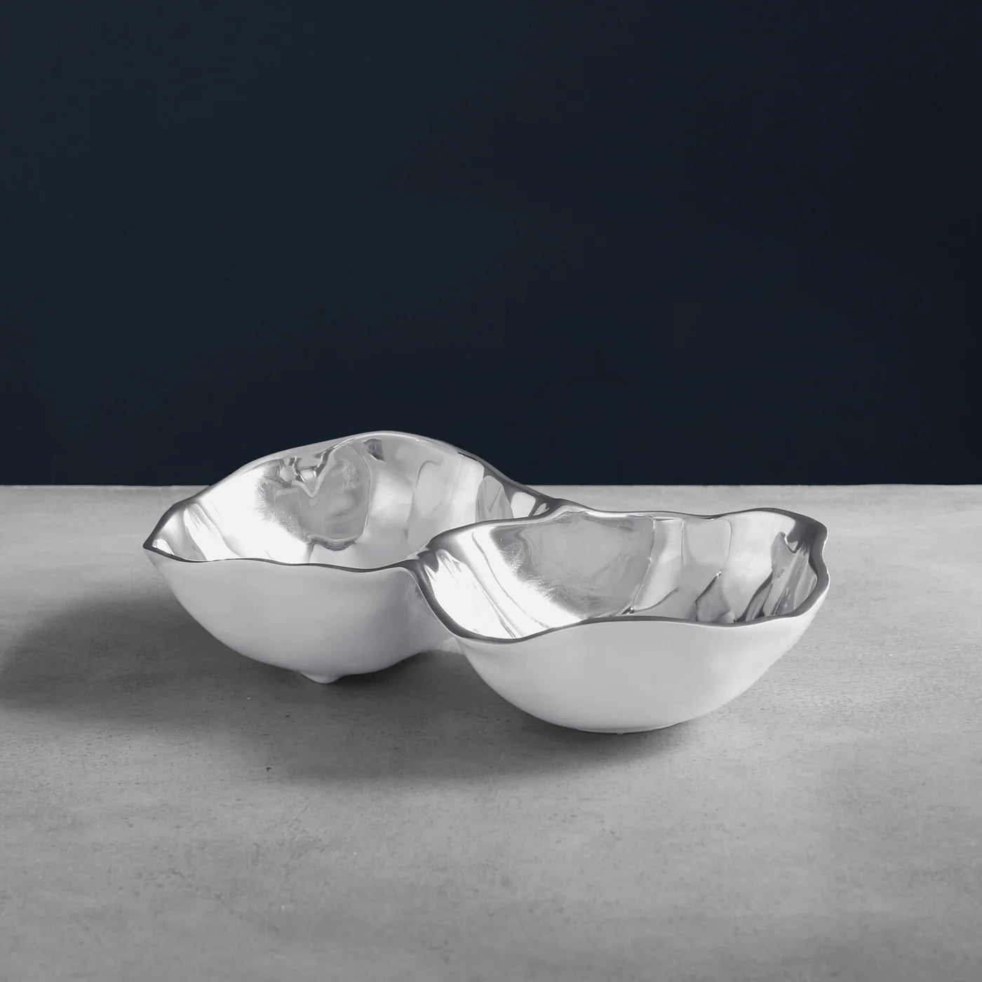 BEATRIZ BALL THANNI Onyx Double Dip (White and Silver) - A. Dodson's