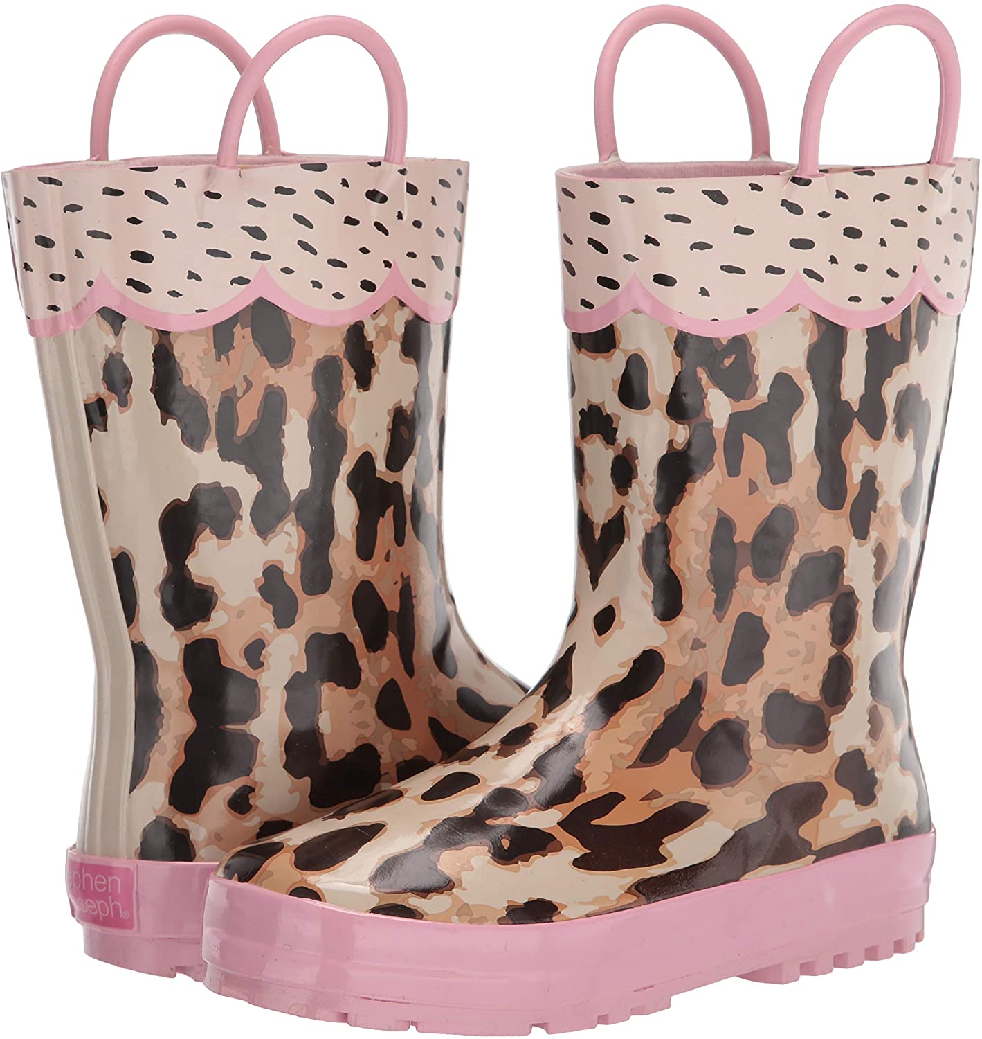 LEOPARD RAIN BOOTS