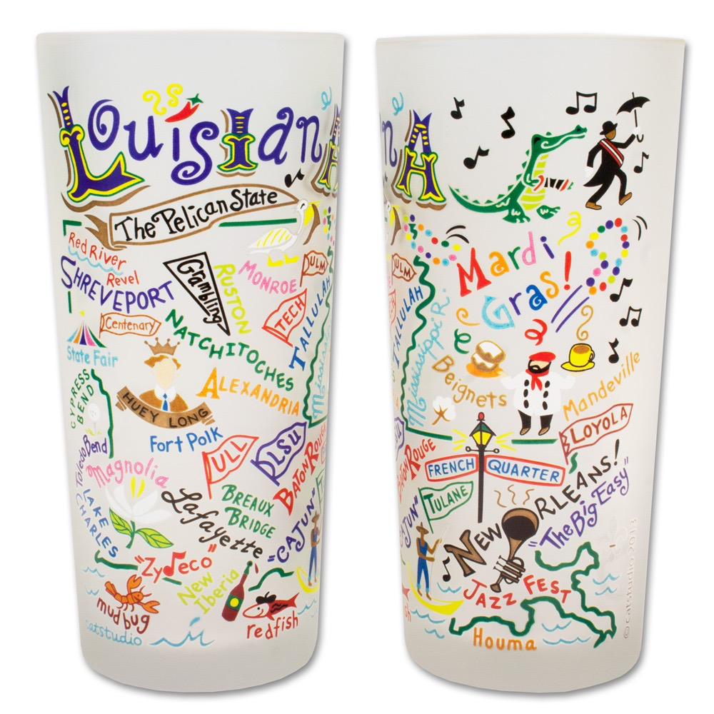 LOUISIANA GLASS BY CATSTUDIO - A. Dodson's