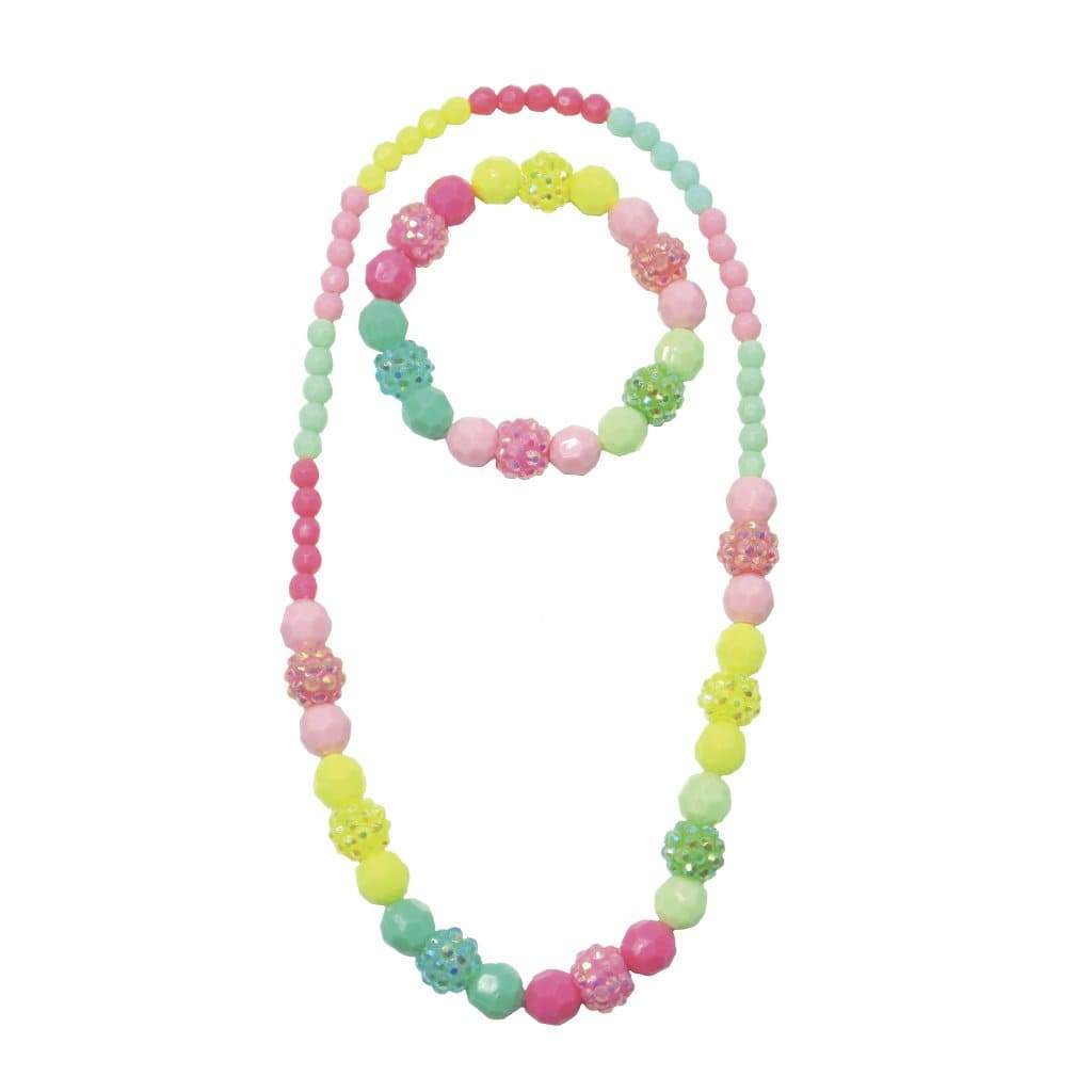 VIVIDLY VIBRANT NECKLACE & BRACELET SET