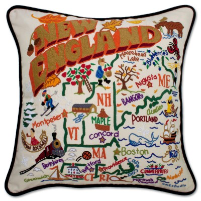 NEW ENGLAND PILLOW BY CATSTUDIO