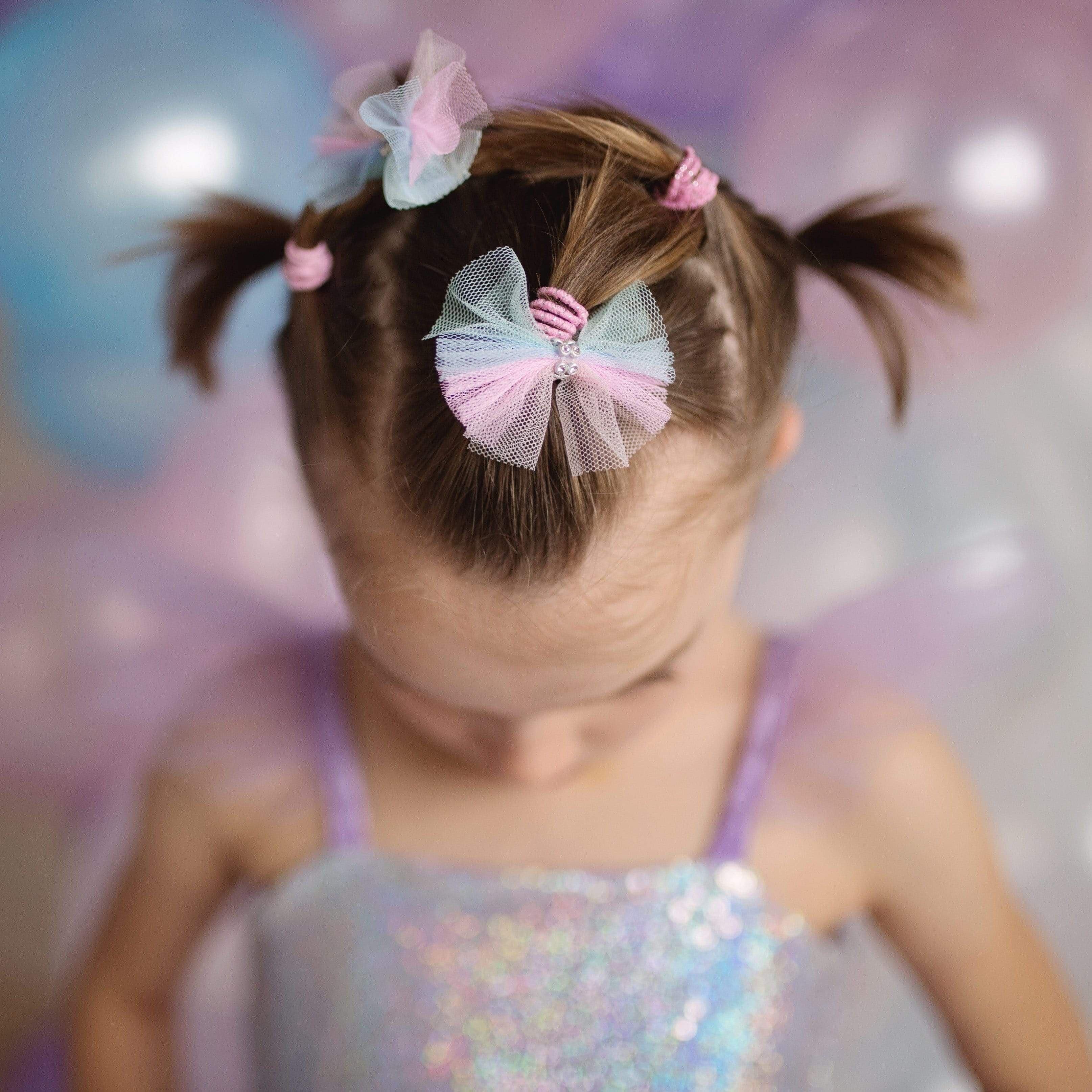 PASTEL PRETTY PONY TAIL HOLDERS - A. Dodson's