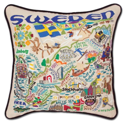 SWEDEN PILLOW BY CATSTUDIO - A. Dodson's