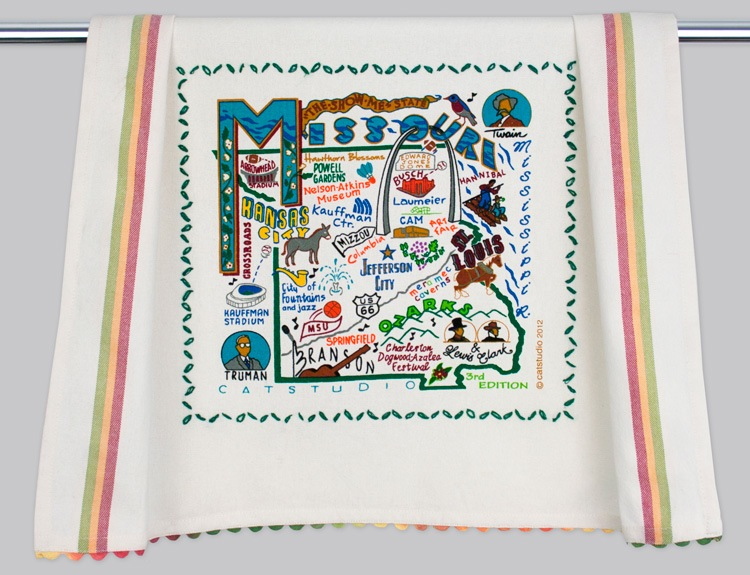 MISSOURI DISH TOWEL BY CATSTUDIO - A. Dodson's