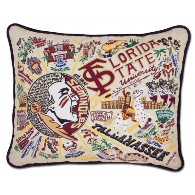 FLORIDA STATE UNIVERSITY PILLOW BY CATSTUDIO