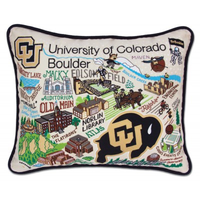 UNIVERSITY OF COLORADO BOULDER PILLOW BY CATSTUDIO, Catstudio - A. Dodson's