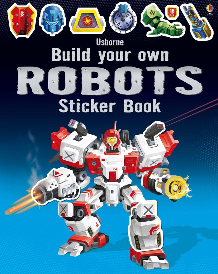 BUILD YOUR OWN ROBOTS STICKER BOOK