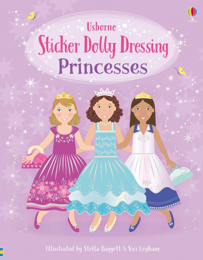 DOLLY DRESSING PRINCESSES STICKER BOOK