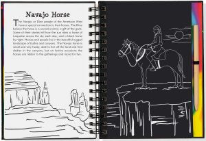 SCRATCH & SKETCH HORSES TRACE-ALONG - A. Dodson's