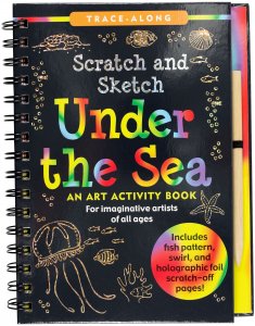 SCRATCH & SKETCH UNDER THE SEA TRACE ALONG