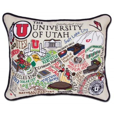 UNIVERSITY OF UTAH PILLOW BY CATSTUDIO - A. Dodson's