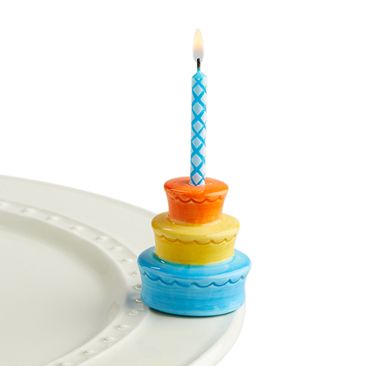 RETIRED NORA FLEMING BEST BIRTHDAY EVER CAKE MINI A194