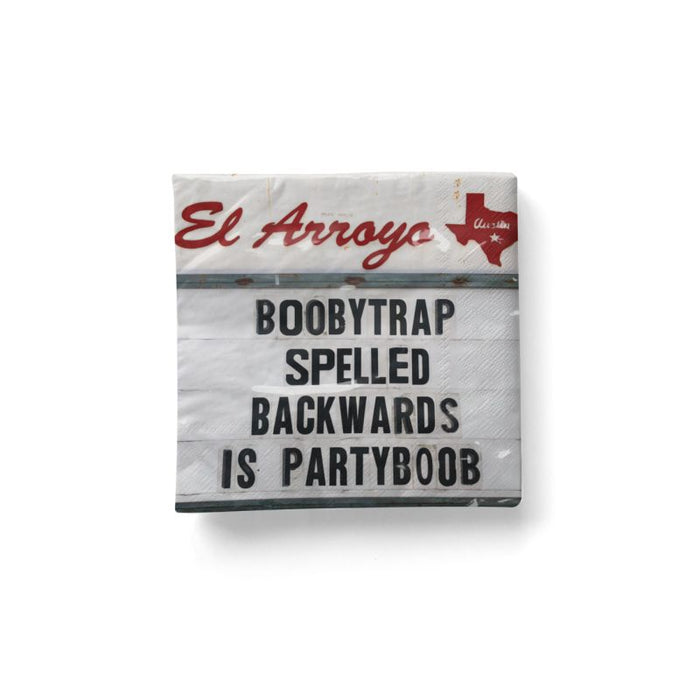 Cocktail Napkins (Pack of 20) - Partyboob