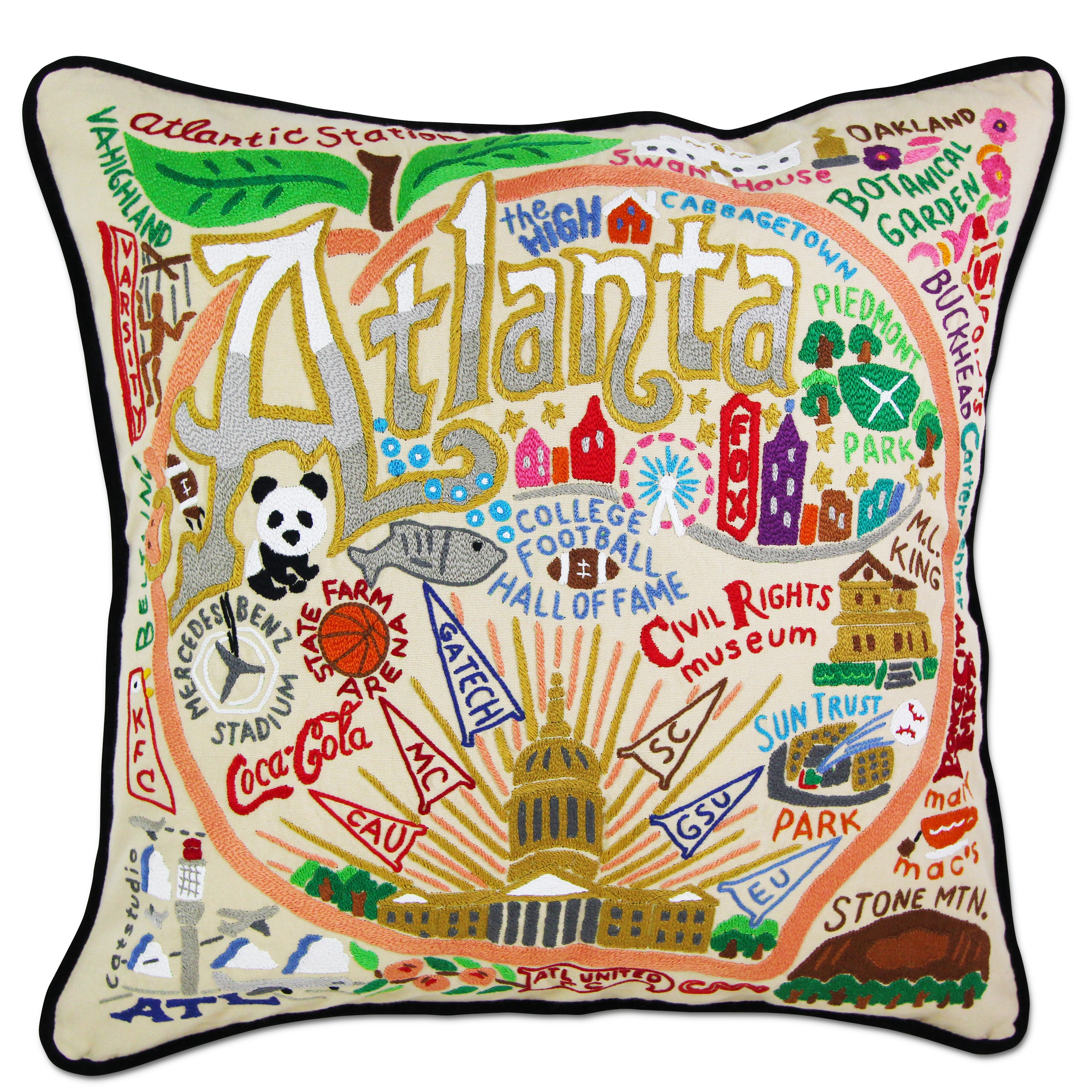 ATLANTA PILLOW BY CATSTUDIO - A. Dodson's