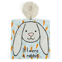 If I Were A Rabbit Book (Grey) By Jellycat
