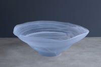 BEATRIZ BALL GLASS Alabaster Wave Extra Large Bowl