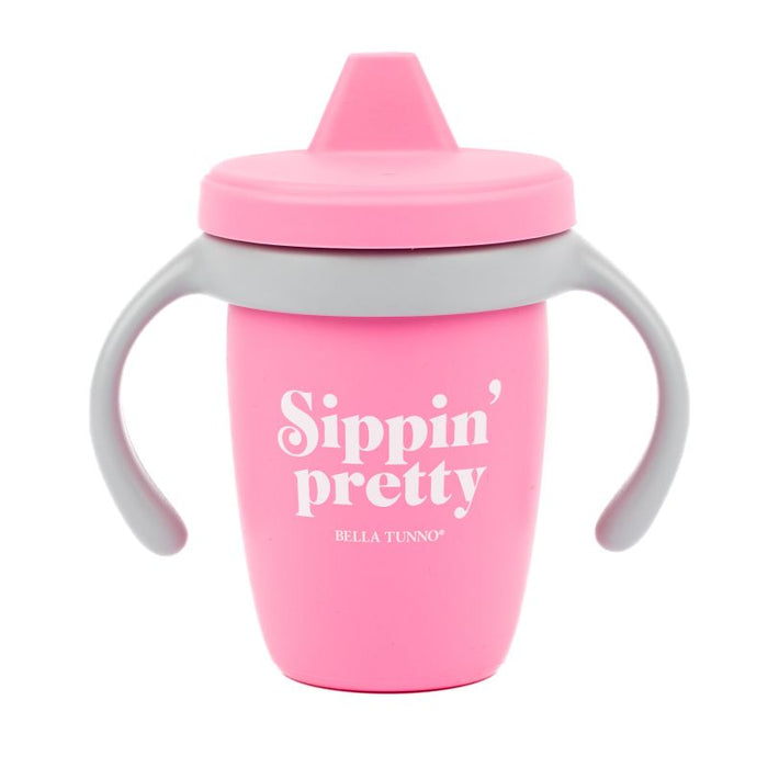 Sippin Pretty Happy Sippy Cup BY BELLA TUNNO