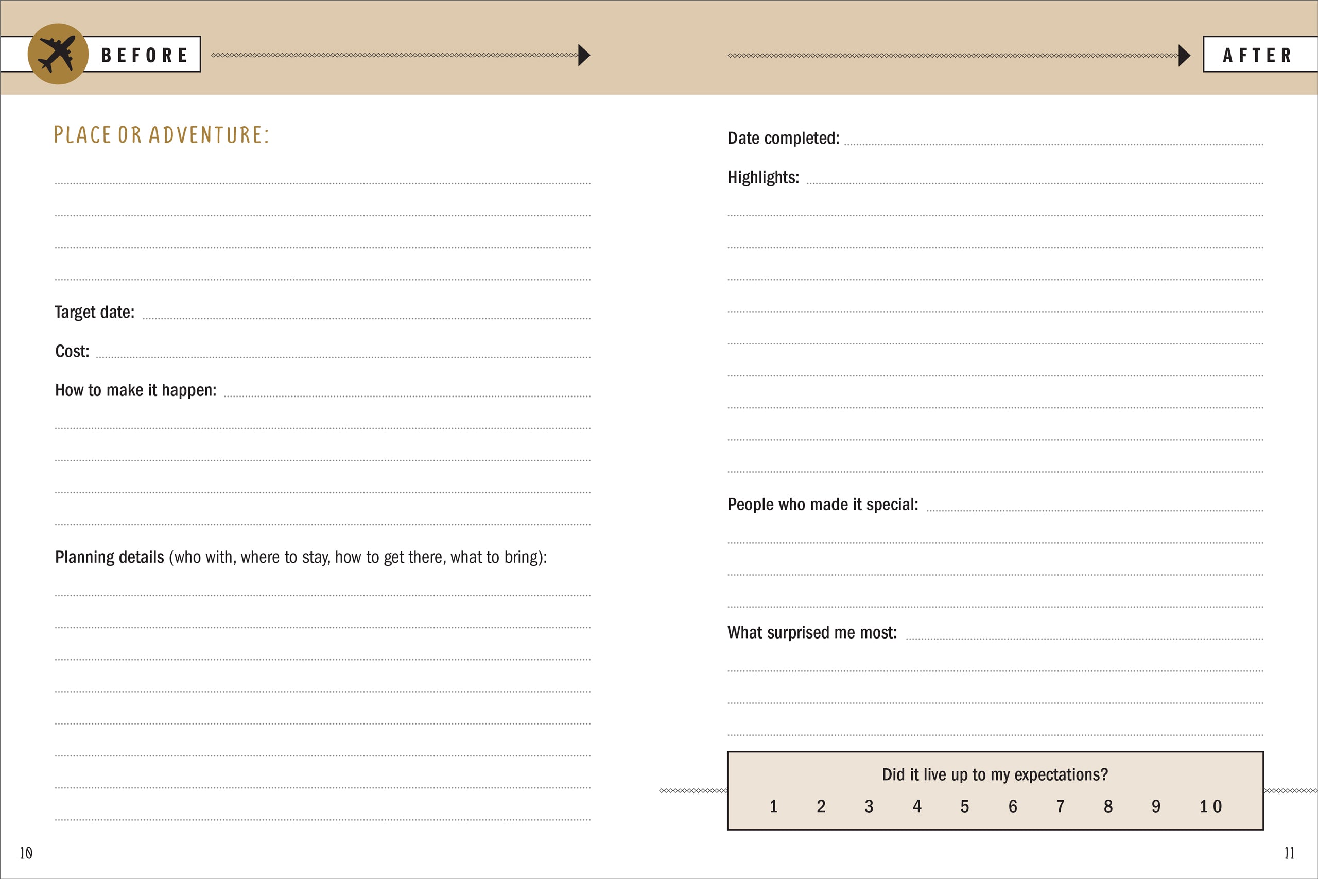 MY BUCKET LIST JOURNAL - A. Dodson's