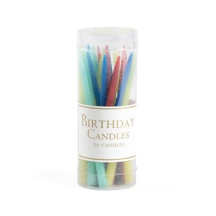 Birthday Candles in Bright Colors