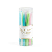 Birthday Candles in Pastels