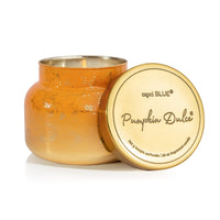 Pumpkin Dulce Glimmer Oversized Signature Jar by Capri Blue