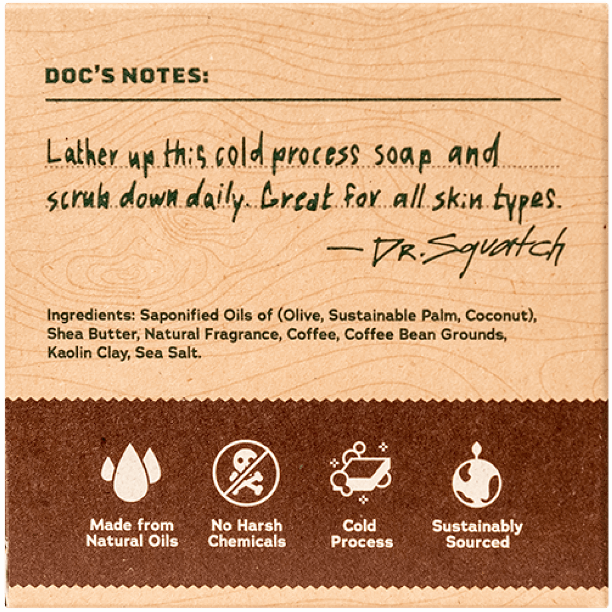 DR. SQUATCH BAR SOAP - COLD BREW CLEANSE - A. Dodson's