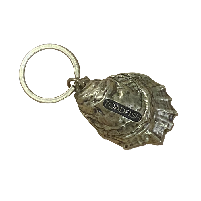 Oyster Shell Conservation Keychain By Toadfish