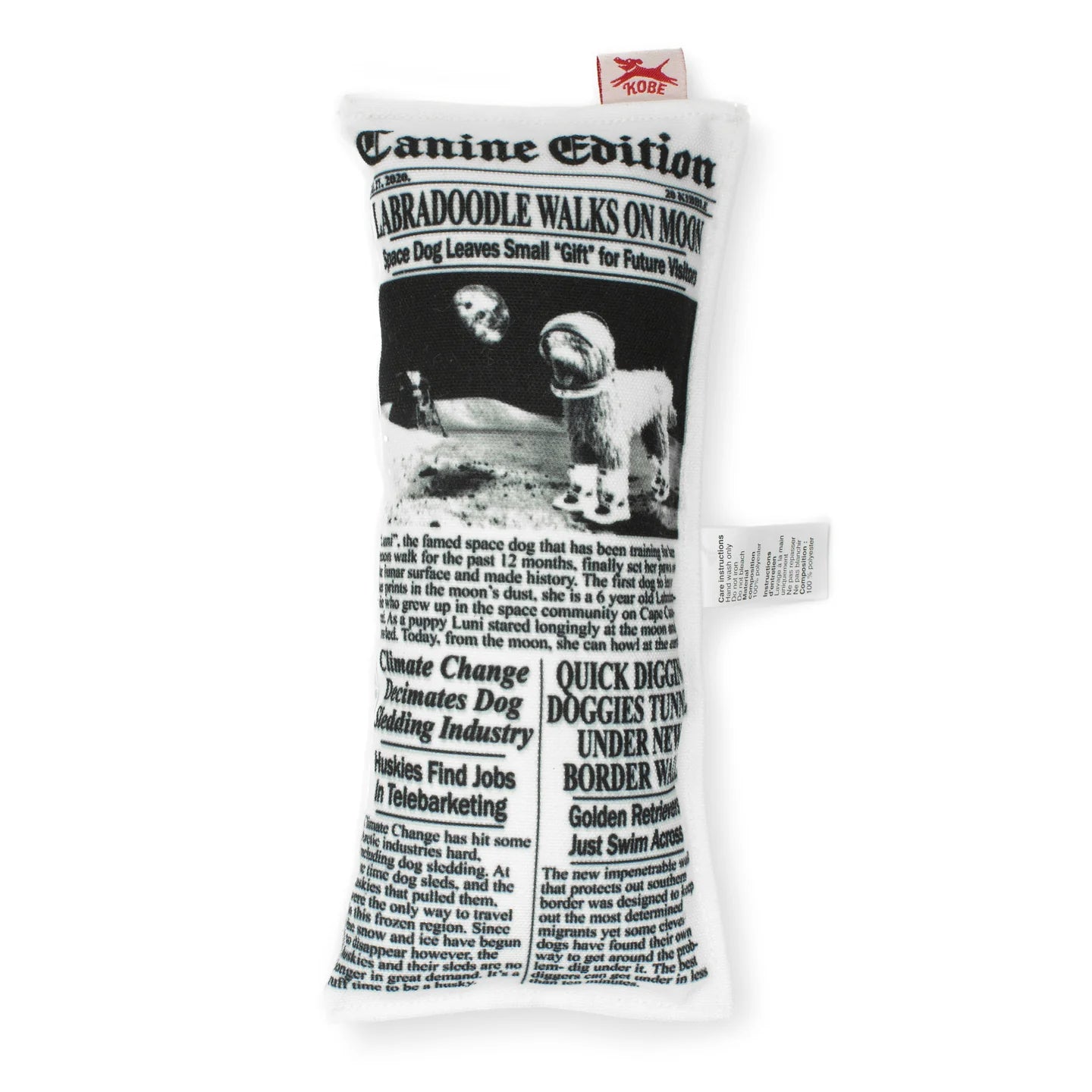 Doggy Fake News Plush Toy - A. Dodson's