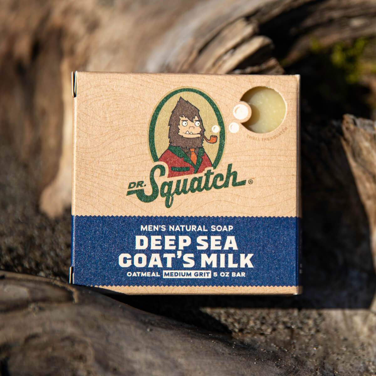 DR. SQUATCH BAR SOAP - DEEP SEA GOATS MILK - A. Dodson's