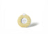 Happy Everything Gold Medium Stripe Mini Round Frame - A. Dodson's
