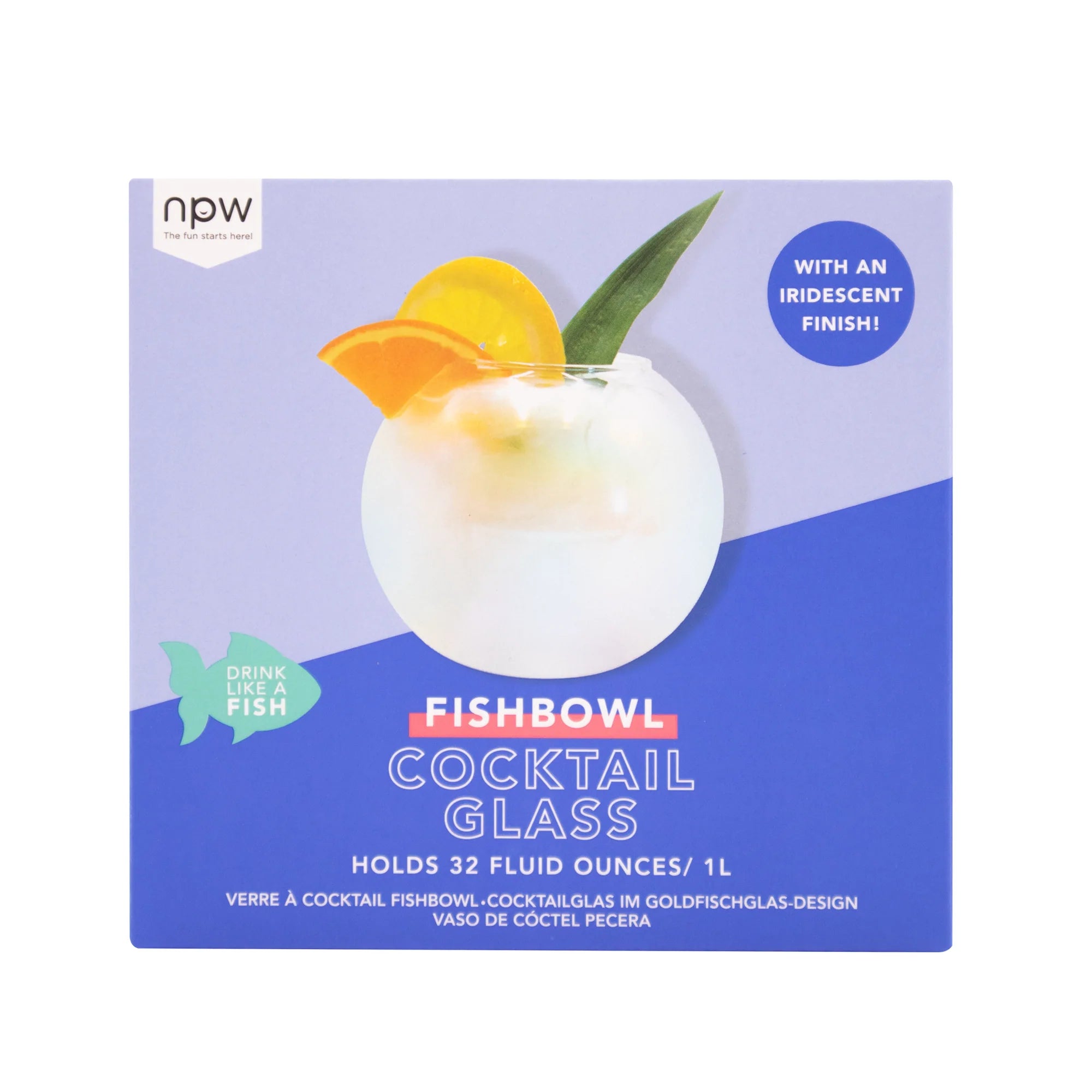 Happy Hour Fishbowl Cocktail Glass - A. Dodson's