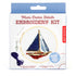 Mini CrossStitch Embroidery Kit Sailboat - A. Dodson's