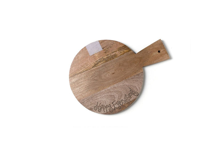 Happy Everything Wood Mini Serving Board